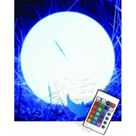 MAIN ACCESS Main Access 131793 18 in. Orbit Led Ball with Remote (waterproof-floating) 131793
